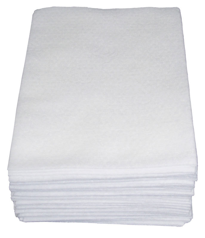 White Spunlace Washcloth Made By NWA